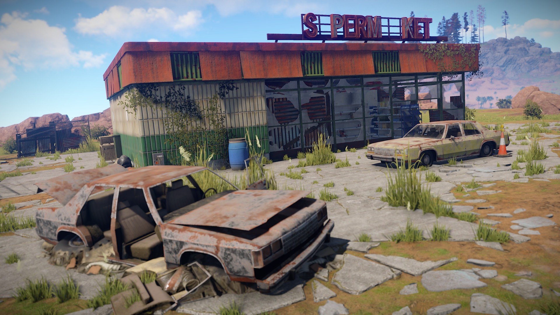 Скриншоты Раст, 12 картинок из онлайн игры Rust, новые снимки и изображения...
